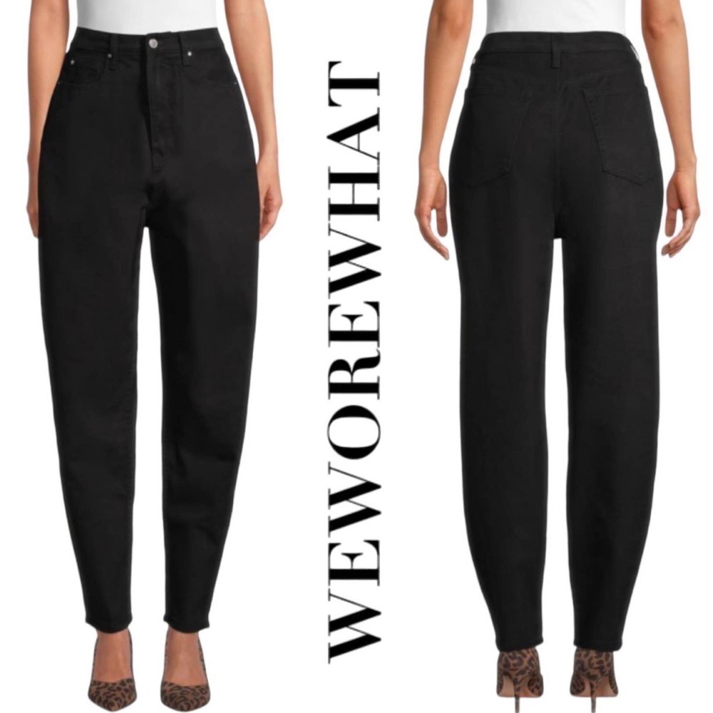 WEWOREWHAT Black Dani Boyfriend Jeans NWT Women’s Size 29